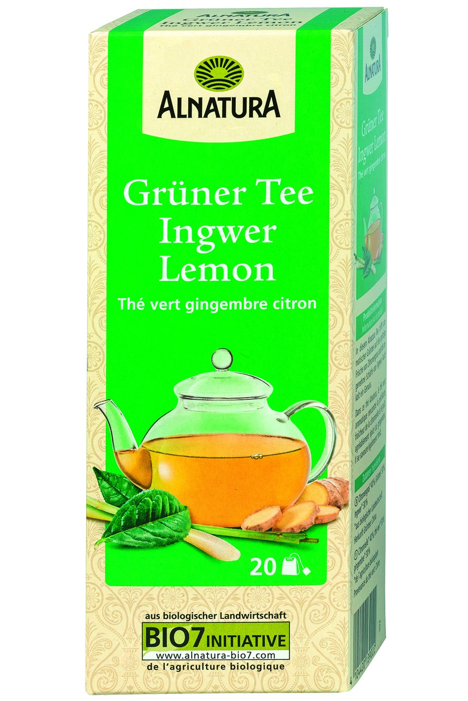 Ingwer-Lemon Tee, 20 Beutel