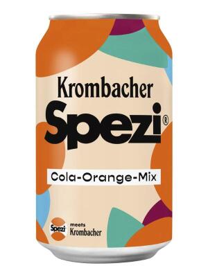 Krombacher Spezi - Cola-Orange-Mix, 24Ds x 0,33ltr