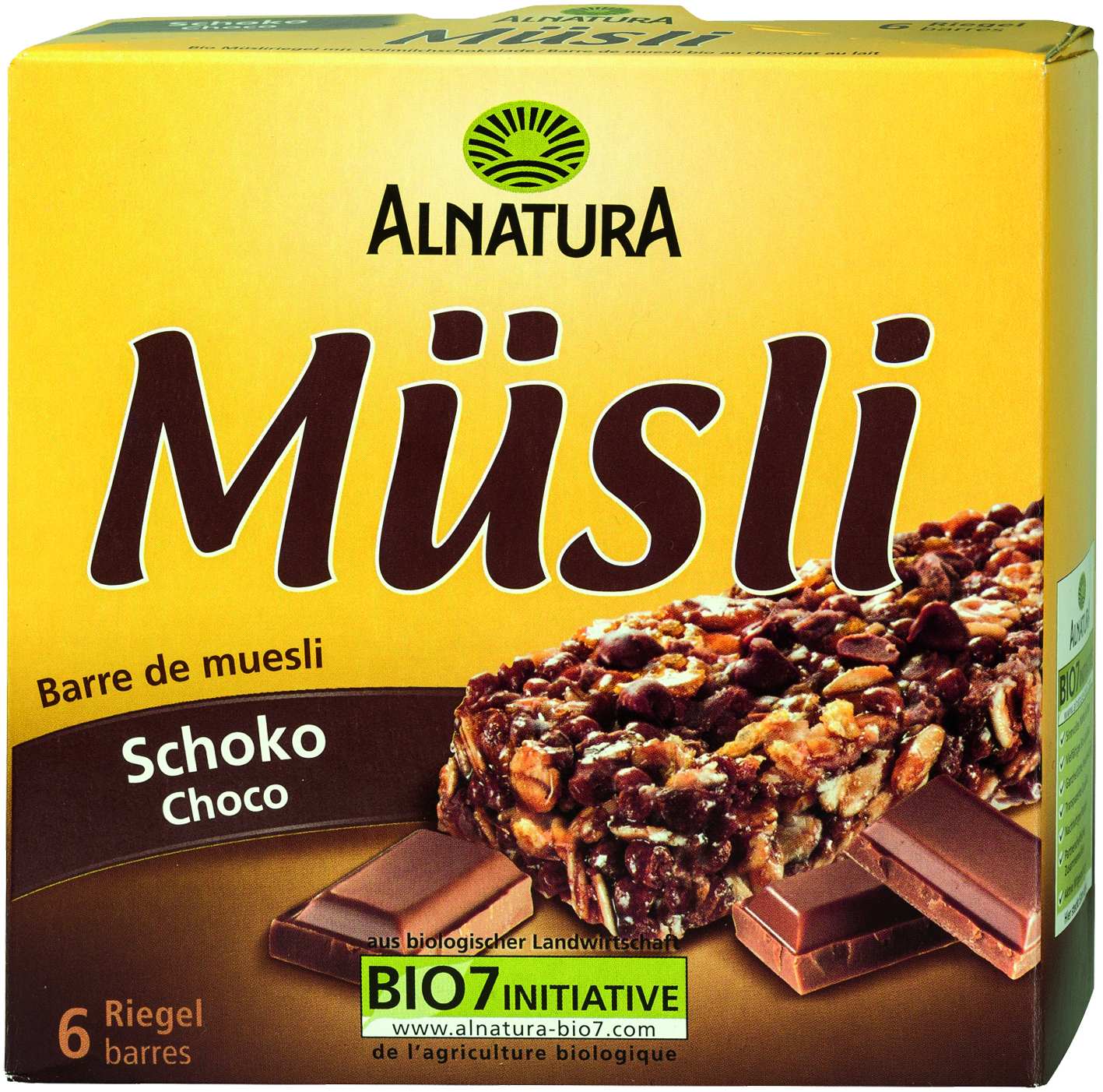 Müsli Riegel Schoko   