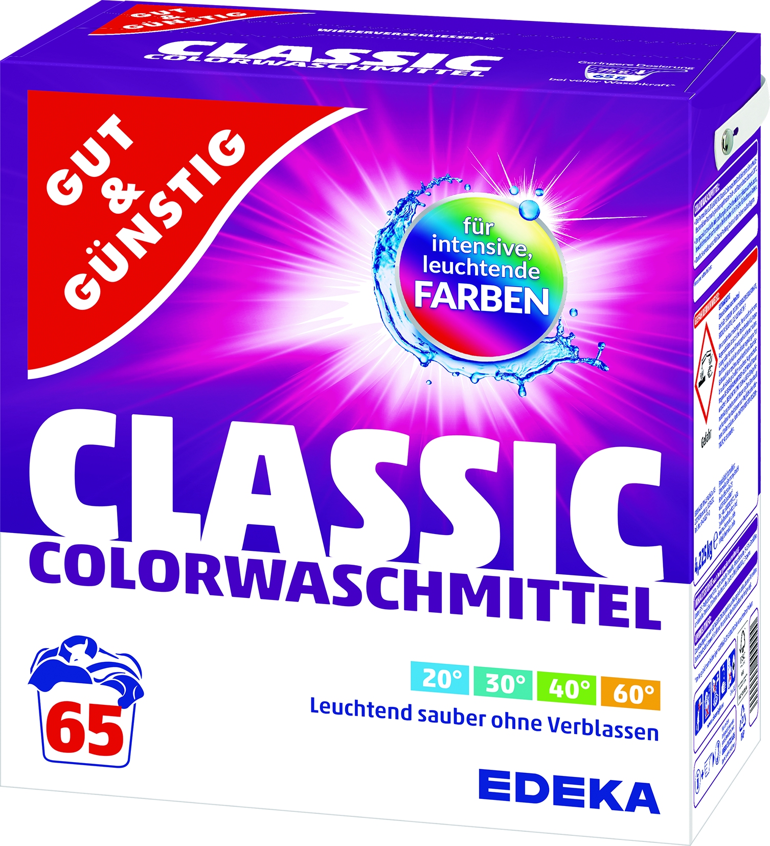 Colorwaschmittel 80 Waschladungen